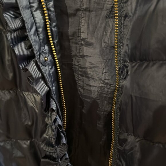 Lilly Pulitzer beautiful size 12 navy blue puffer jacket - Picture 5 of 14